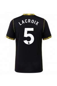 Chelsea Maxence Lacroix #5 Jalkapallovaatteet Vieraspaita 2026-27 Lyhythihainen